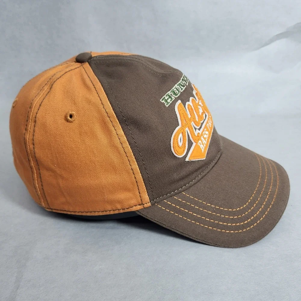 Bass Pro Shops Hunting All Star Brown/Orange Adult Strap Back Ball Hat Cap